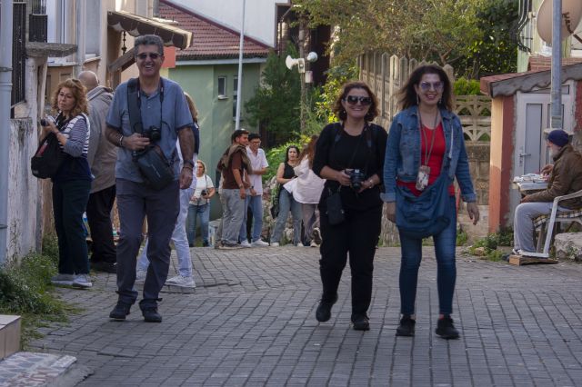 Amasra kalesi, koylar ve liman