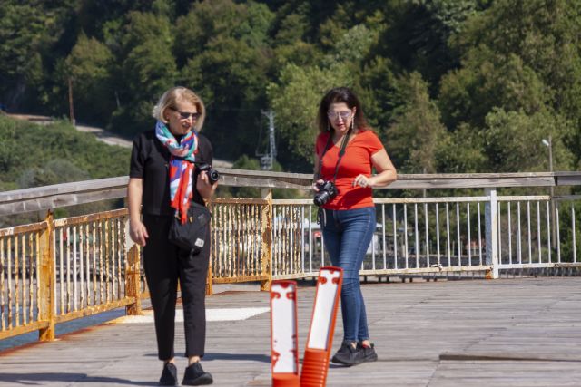 Amasra kalesi, koylar ve liman