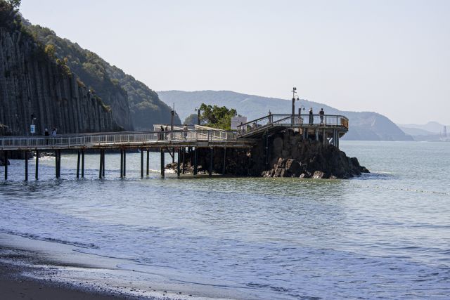 Amasra kalesi, koylar ve liman